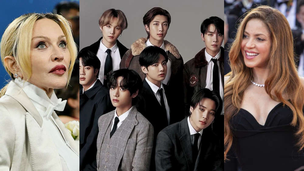 Madonna, Shakira and BTS to headline first-ever World Cup final half-time show