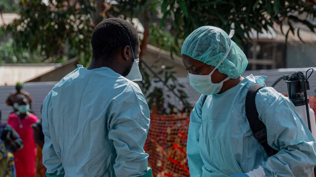Armed raid on DR Congo hospital triggers hunt for missing six-year-old Ebola patient