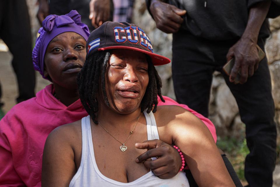 Gangs kill about 40 people in attack near Haitian capital