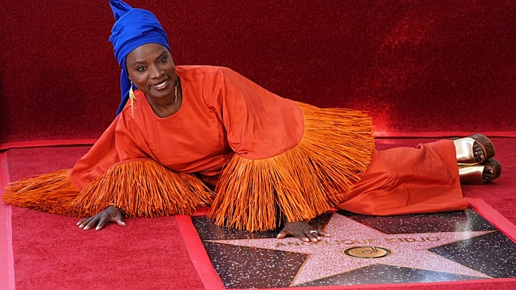 African Music Legend Angelique Kidjo enters Hollywood history