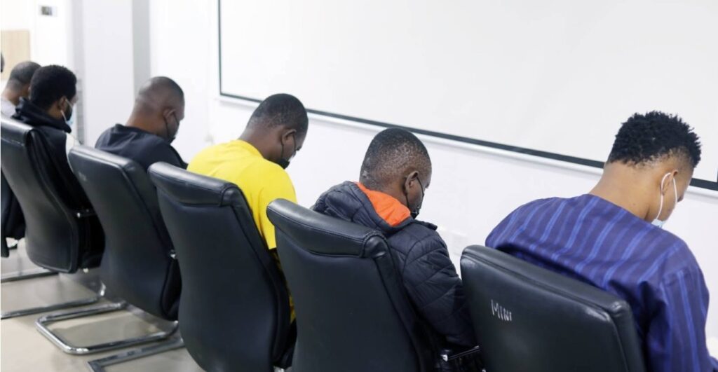 Cybercrime unit nabs seven in major bust involving crypto schemes, email fraud