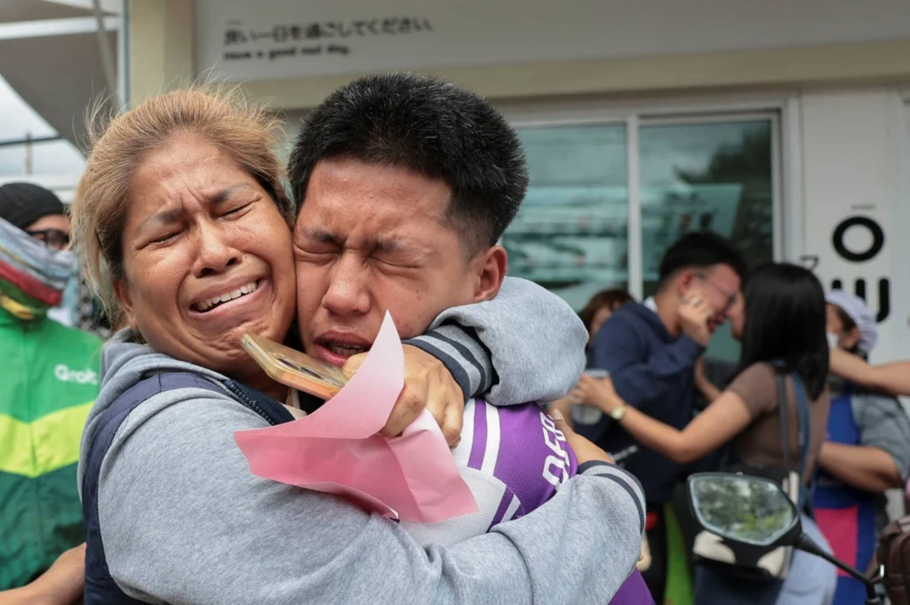 Teenage gunman kills grandparents, then six at Thai school before dying