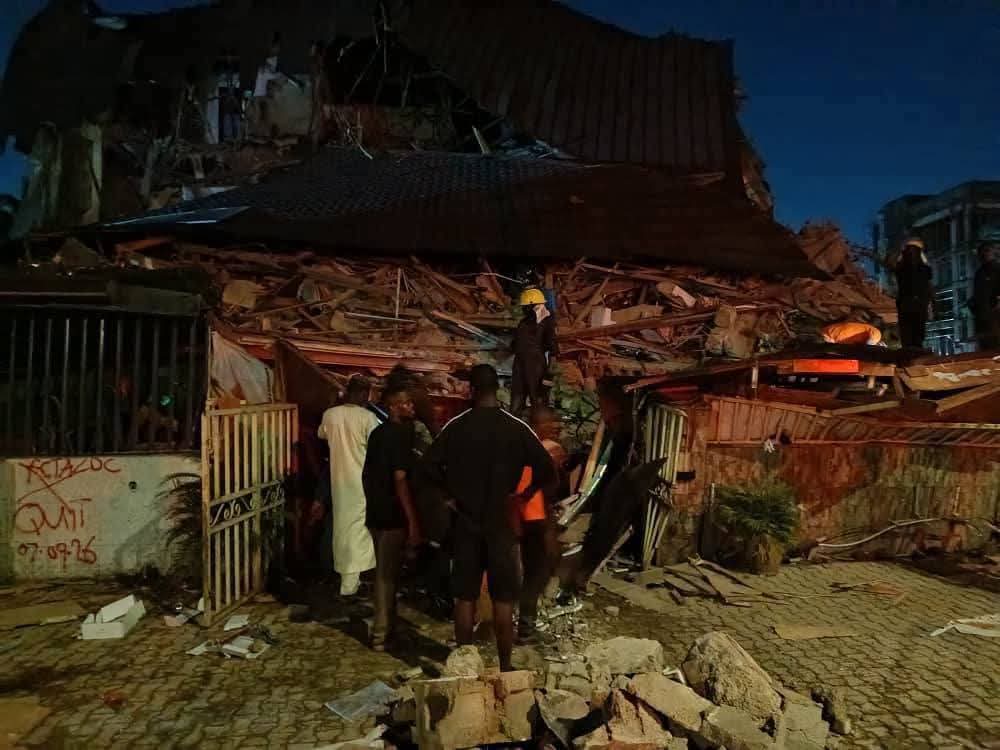 Building collapses in Wuse Zone 4, rescue operations underway