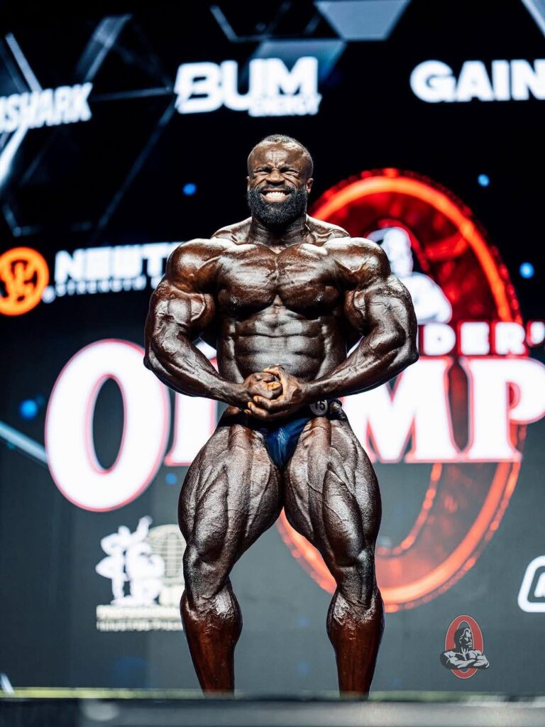 Samson Dauda finishes second at 2026 Mr. Olympia in Las Vegas