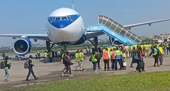 RCCG rescues more citizens as 105 stranded Nigerians return from South Africa